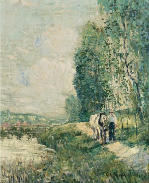 The towpath